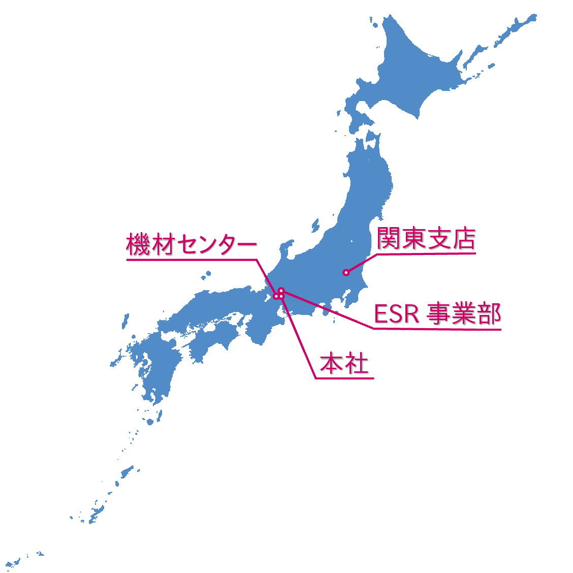 アース建設株式会社拠点